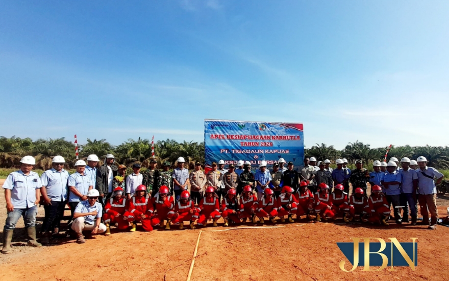 Masuk musim kemarau, perusahaan dan masyarakat apel kesiapan cegah karhutla