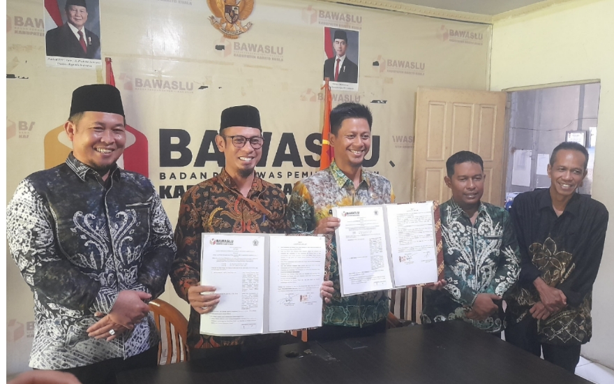 Bawaslu Batola jalin kerja sama strategis dengan Disdukcapil