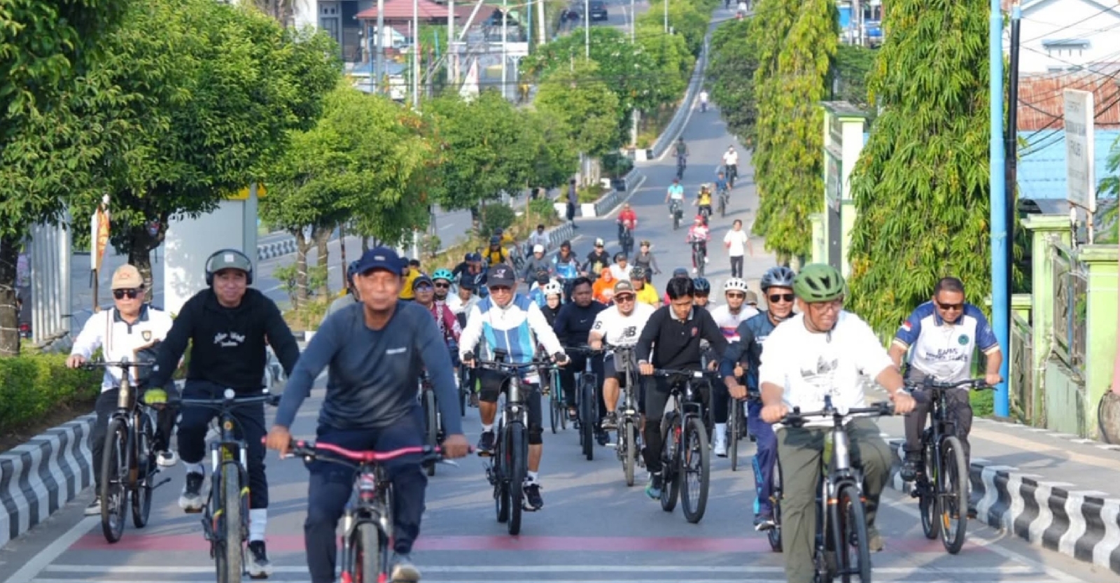 Bupati Lepas Peserta Gowes, peringatan dua momen bersejarah