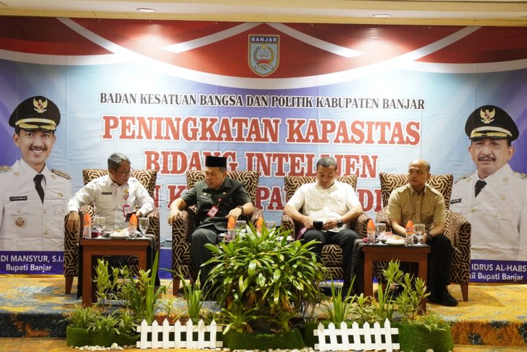 Bakesbangpol Banjar tingkatkan kapasitas intelijen dan kewaspadaan dini cegah konflik